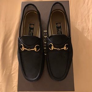 Gucci Men Horsebit Loafers